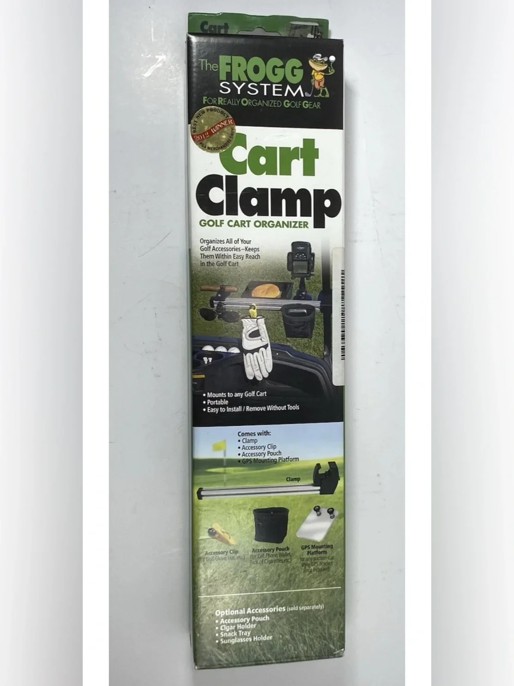 Golf Cart Organizer - Black/Silver